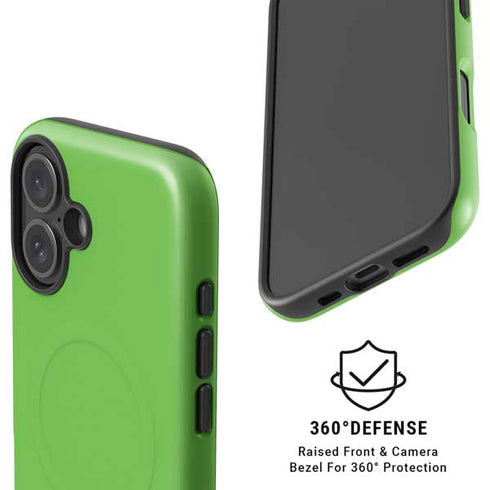 Green iPhone 16 Magsafe Impact Case